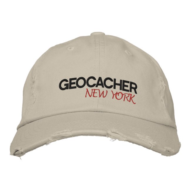 Boné Geocacher Nova York (Frente)