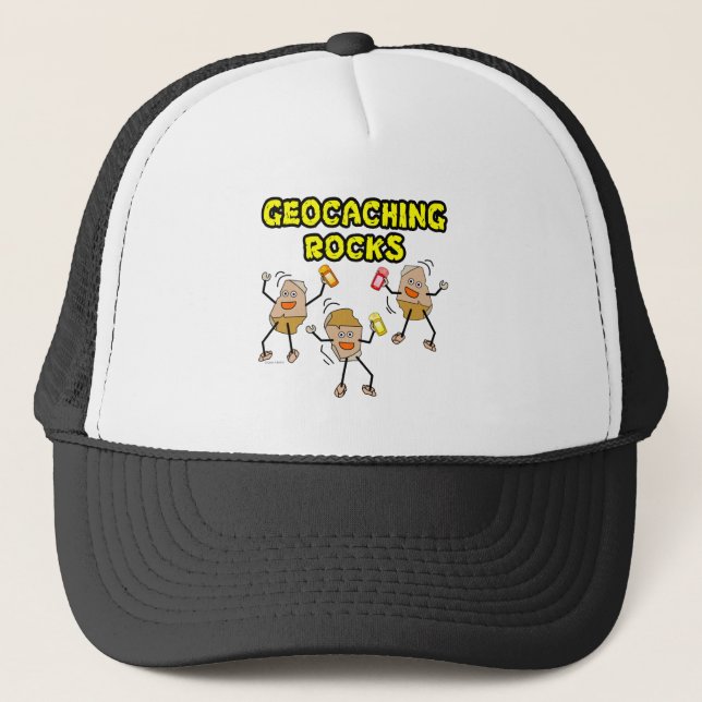 Boné Geocaching Rocks (Frente)