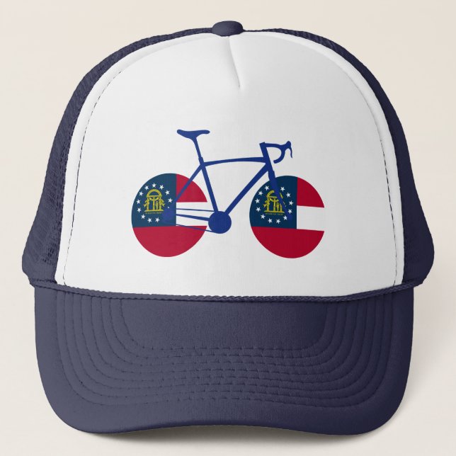 Boné Georgia Flag Cycling (Frente)