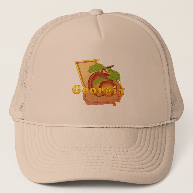 Boné Georgia Peach Hat (Frente)