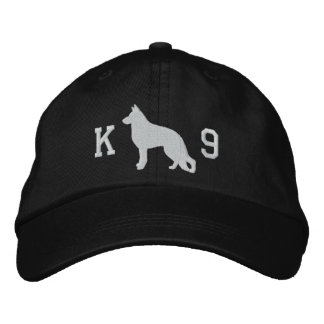 Boné German shepherd Cão Silhuette K9 GSD Canine