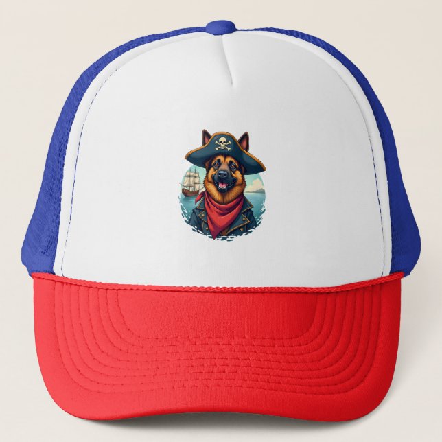 Boné German Shepherd Dog Pirate Copy (Frente)