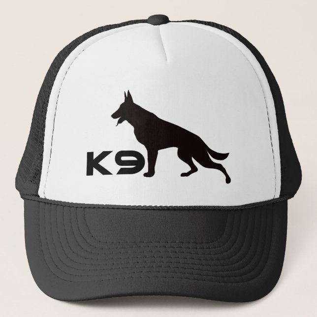 Boné German Shepherd K9 Black (Frente)