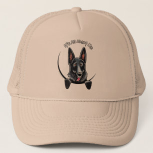 Boné German shepherd preto IAAM