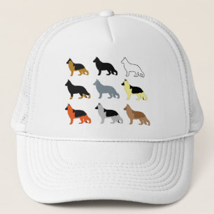 Boné german shepherd todos os silos das cores