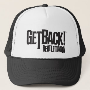 Boné GetBack! Chapéu do camionista de Beatlemania do