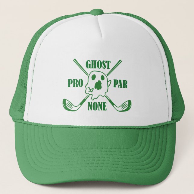Boné Ghost Pro Golf Hat - Par Nenhum Chapéu Pai (Frente)