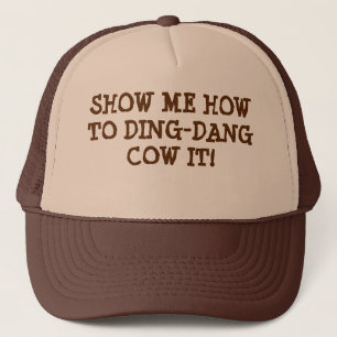 BONÉ GIBBERISH HAT - DANG VACA!