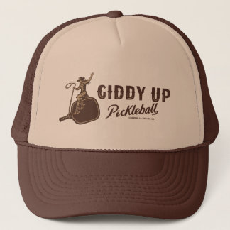 Boné Giddy Up Pickleball - Chapéu de Cowgirl