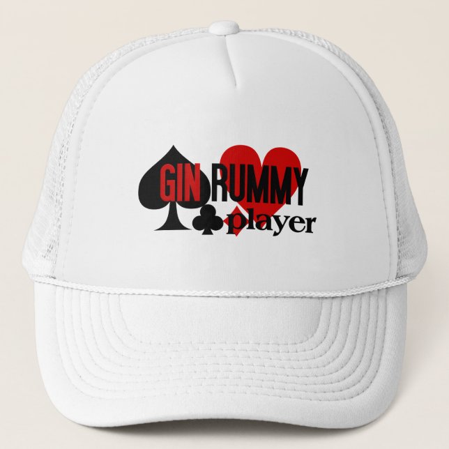 Boné Gin Rummy Player hat (Frente)