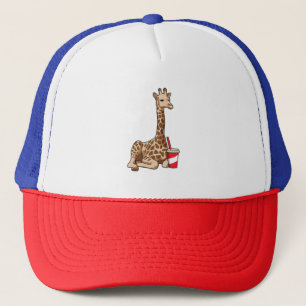 Boné Girafa com bebida