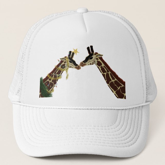 Boné girafa de Natal (Frente)