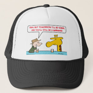 Boné girafa sóbrio