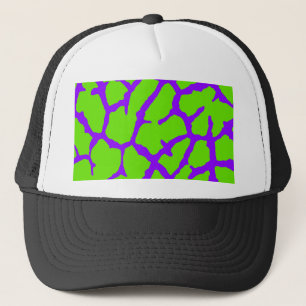 Boné Giraffe Impressão Violet Green