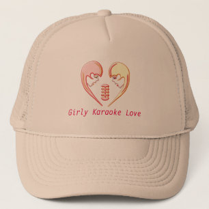 Boné Girly BFF Karaoke Love Heart