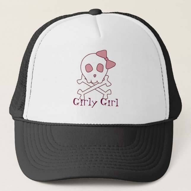 Boné Girly Skull Hat (Frente)