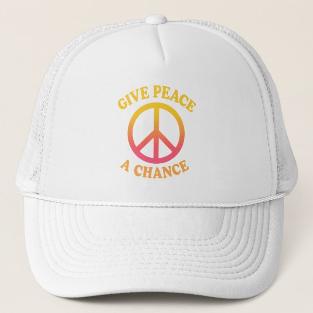 Boné 'Give Peace a Chance' Cap (Frente)