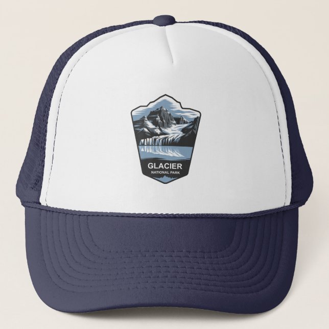 Boné Glacier National Park Emblem (Frente)