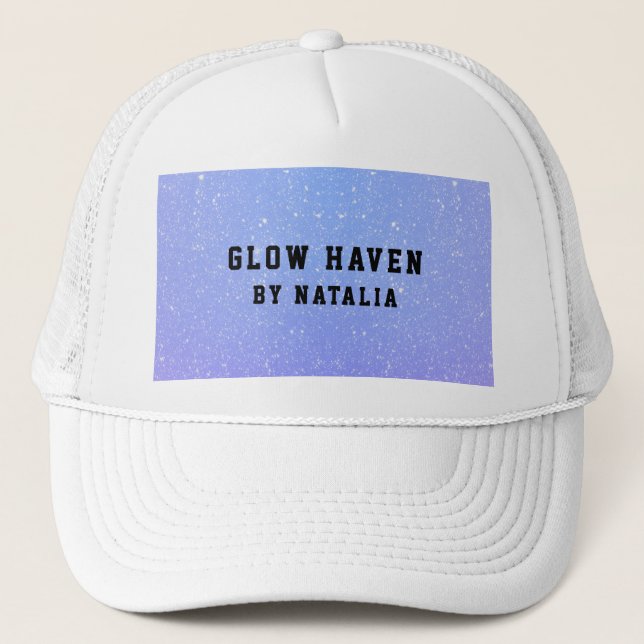 Boné Glitter Ombre Beauty Salon (Frente)