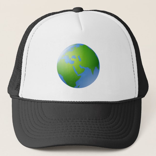 Boné Globo da terra do planeta (Frente)