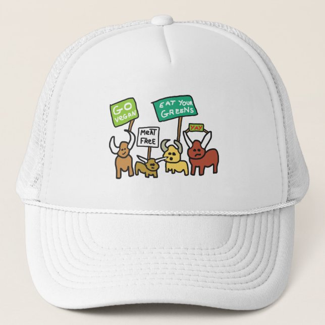 Boné Go Vegan (Frente)