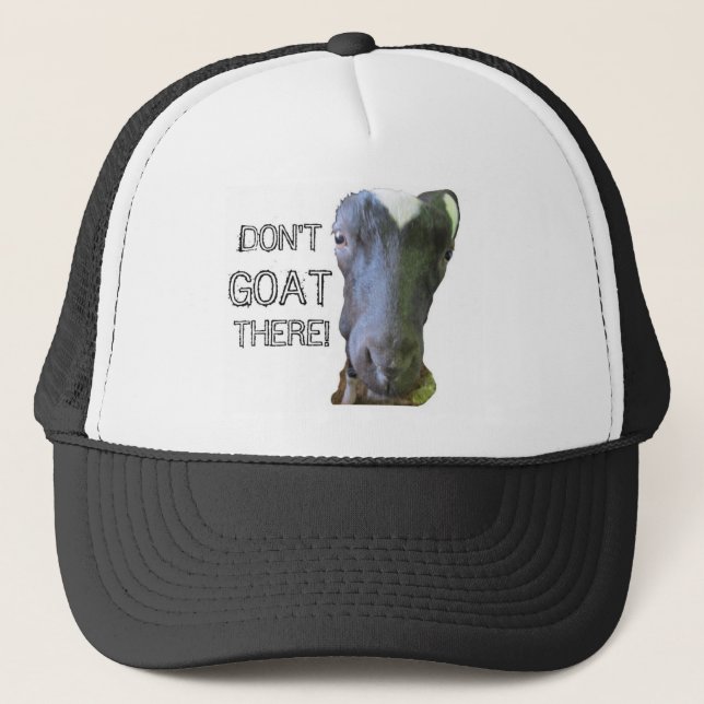 Boné Goat "DON'T GOAT THERE" Hat (Frente)