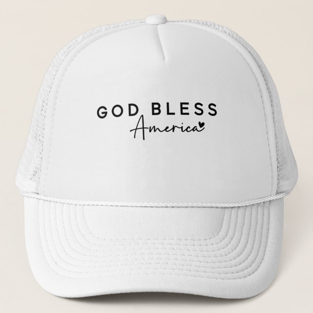 Boné GOD BLESS America Caps 🇺🇸🧢 (Frente)