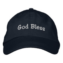 God Bless Chapéu - Azul