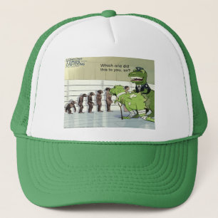 Boné Góias Rick London Funny Dinosaur Police Lineup 