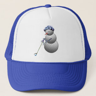Boné Golf Ball Snowman
