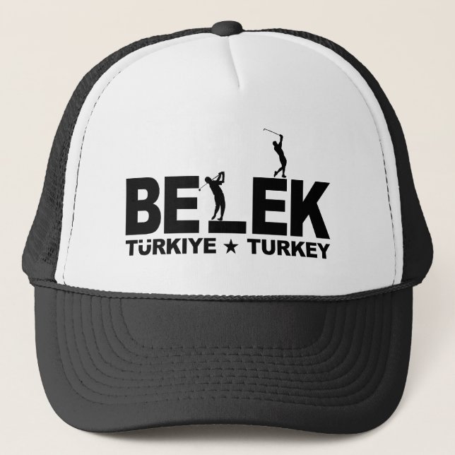 Boné GOLF BELEK hat - black (Frente)