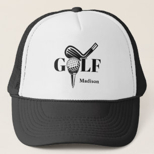 Boné Golf de Nome Personalizado