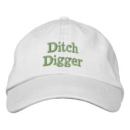 Boné Golf Funny Novelty DITCH DIGGGER