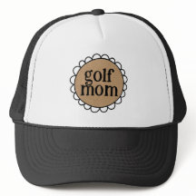 GOLF MOM da Moda Borda Recortada