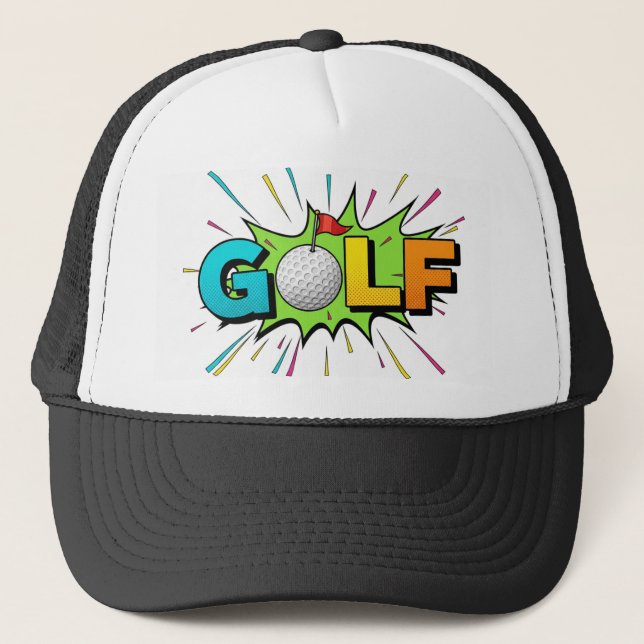 Boné Golf Trucker Hat (Frente)