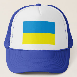 Boné Golfe Azul de Bandeira da Ucrânia e Amarelo ou