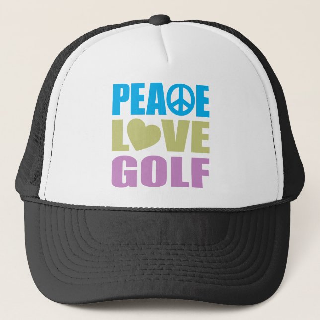 Boné Golfe do amor da paz (Frente)