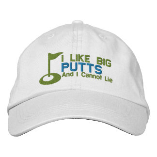 Boné Golfer Eu Gosto De Putts Grandes