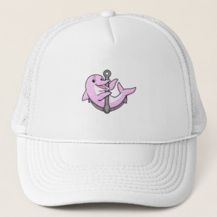 Boné Golfinho com Âncora