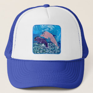 Boné Golfinhos "Arte por Crianças"