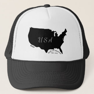 Boné Golfo da América MAGA Trucker Hat