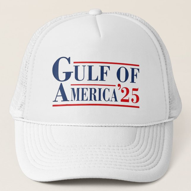 Boné Golfo dos EUA América 2025 Bandeira Americana Golf (Frente)
