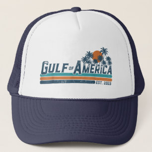 Boné Golfo Retro dos EUA América 2025 Bandeira American