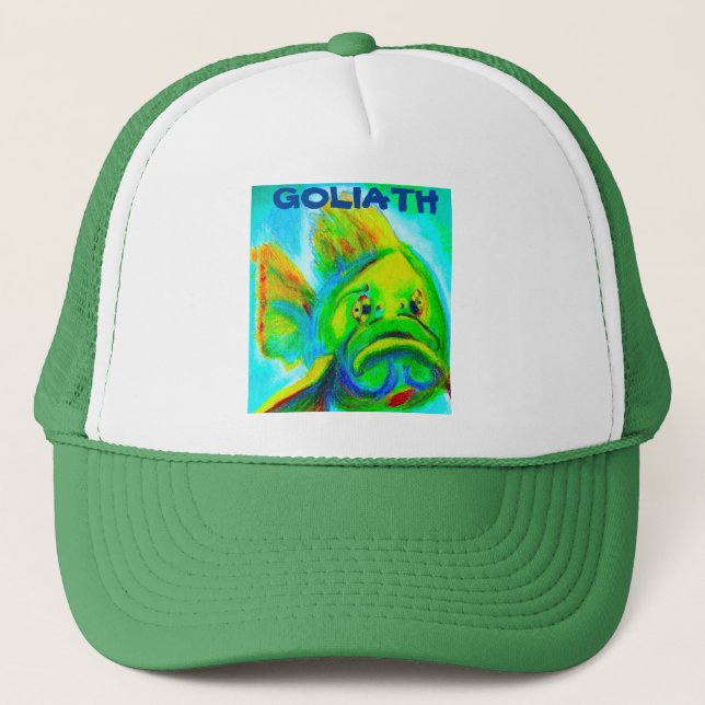 BONÉ GOLIATH GROUPER TRUCKER HAT (Frente)