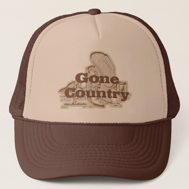 Boné Gone Country...Hat (Frente)