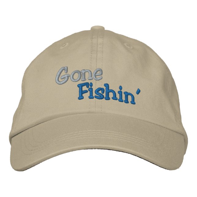 Boné Gone Fishin (Frente)