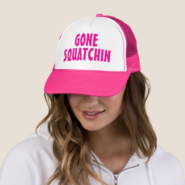 Boné Gone Squatchin – Funny Bigfoot Gift (In Situ)