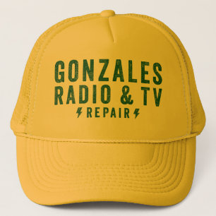 Boné Gonzales Radio & TV Repair Hat