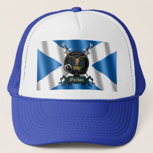 Boné Gordon Clan Crachá Scottish Trucker Hat