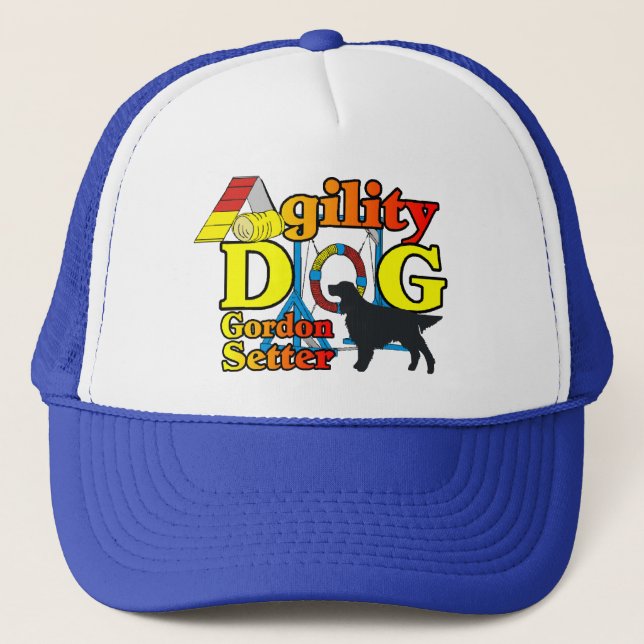 Boné Gordon Setter Agability Shirts Gifts (Frente)